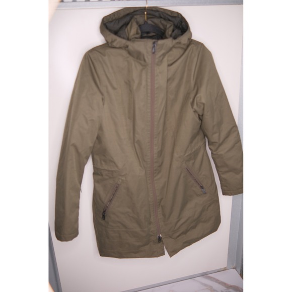 The North Face Jackets & Blazers - The North Face Women's Green Hooded Parka Jacket Size Medium